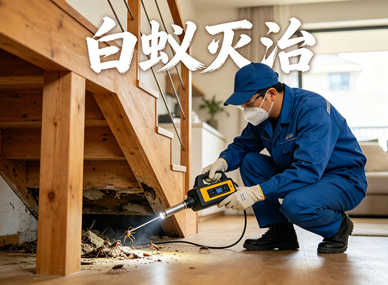 桐庐白蚁灭治服务｜专业消杀，筑牢建筑安全防线